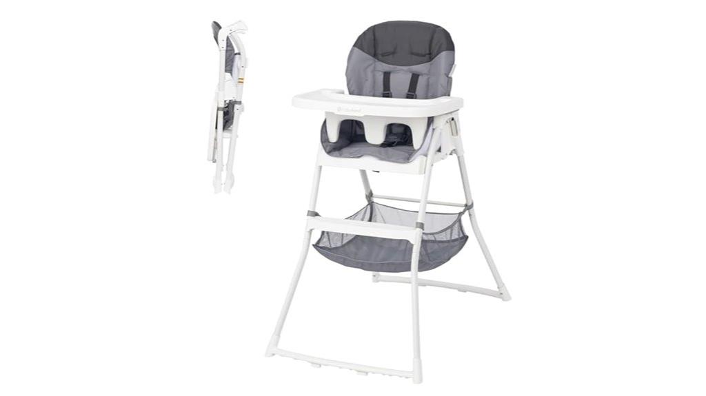 baby trend grey high chair