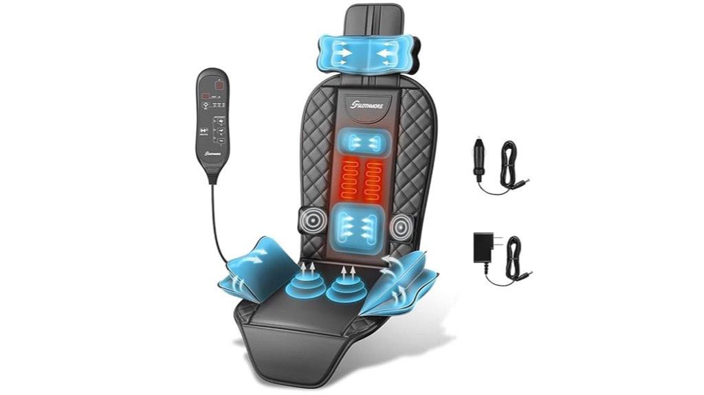 back massager with heat
