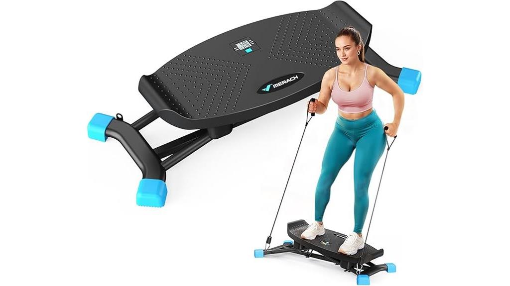 balance board with bands