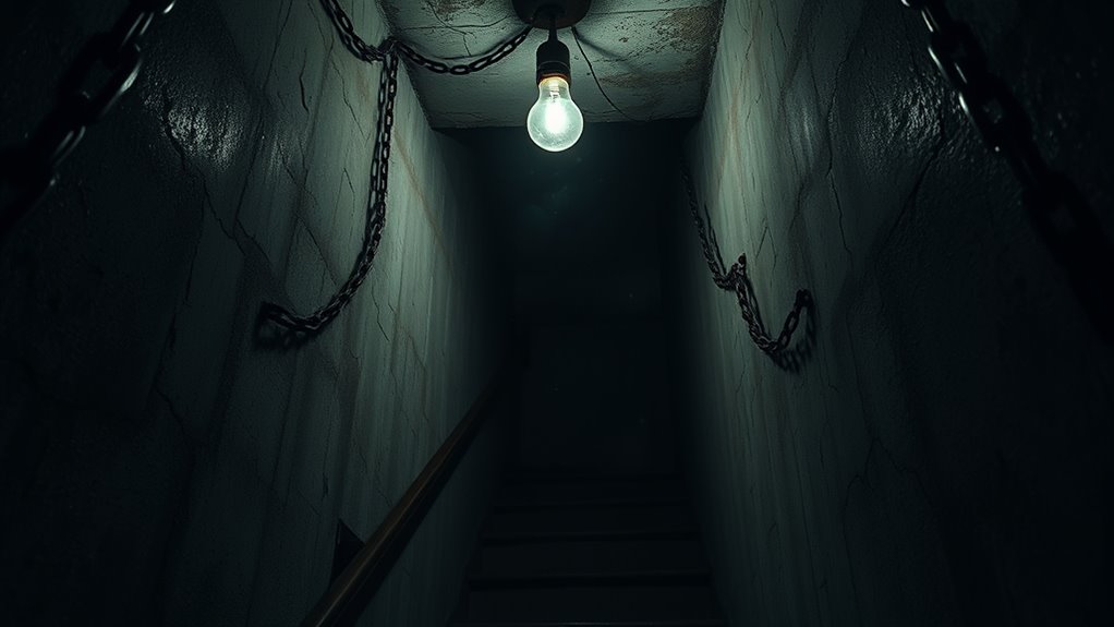 basements as mysterious gateways