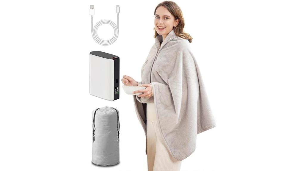 battery operated heated blanket