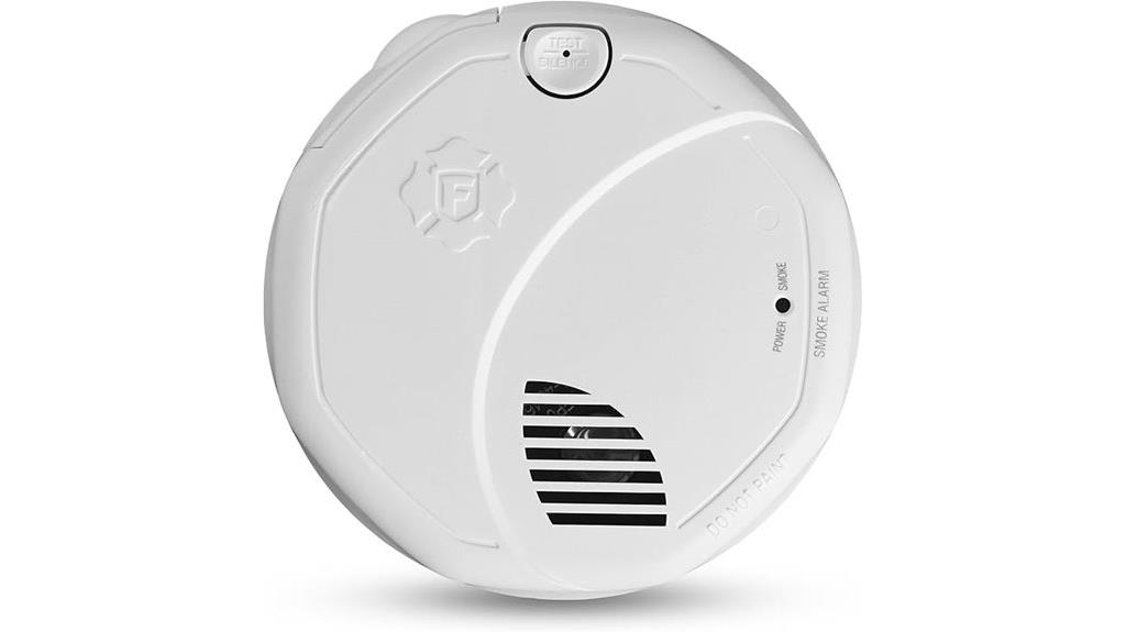 battery powered smoke detector