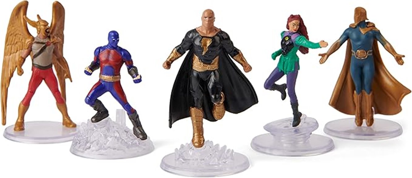 black adam justice society figures
