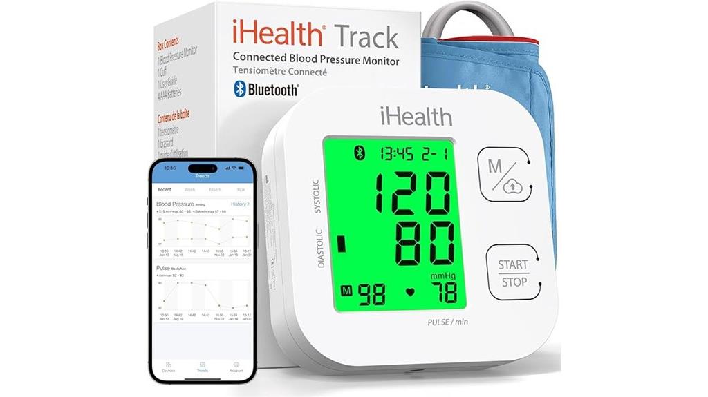 bluetooth blood pressure monitor