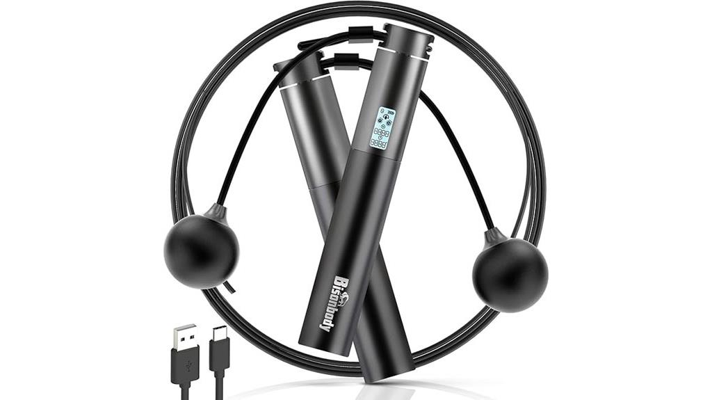 bluetooth enabled smart jump rope