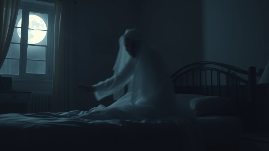 brain activity causes ghostly visions