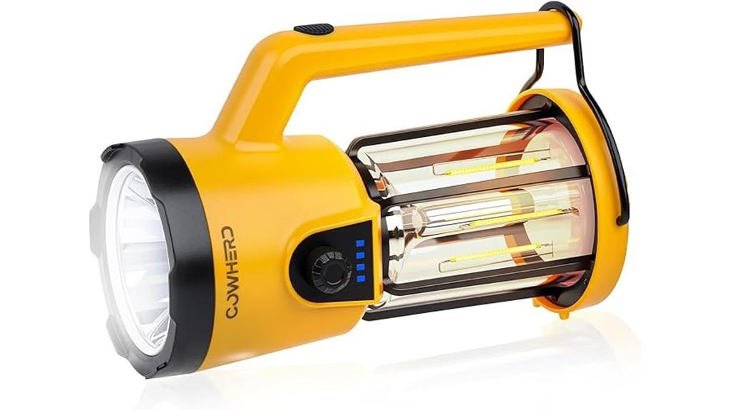 bright waterproof rechargeable lantern