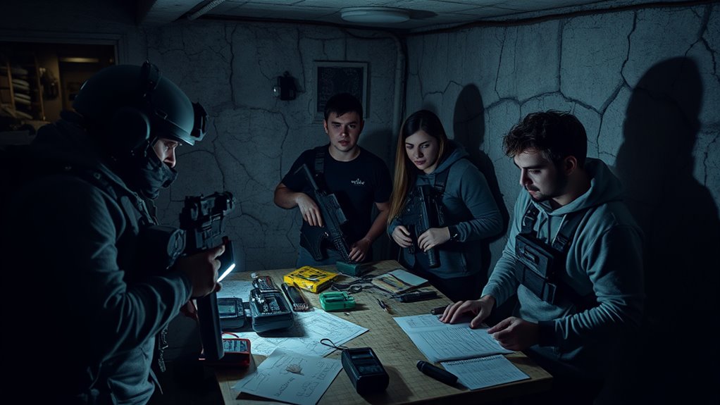 build a skilled paranormal team