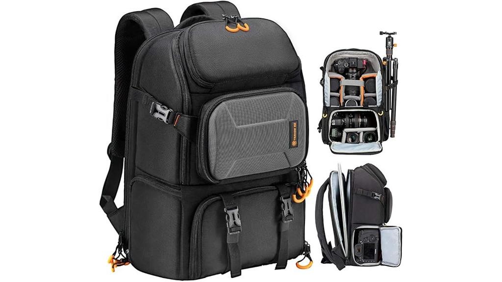 camera backpack with 15l capacity