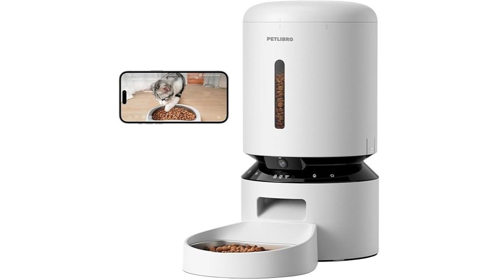 camera enabled automatic feeder
