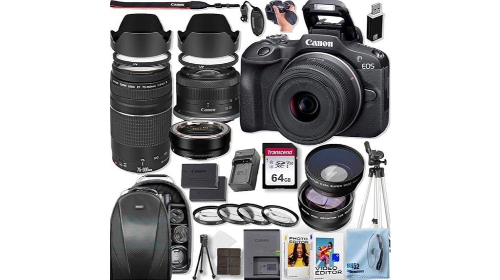 canon eos r100 bundle