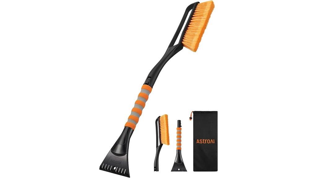 car snow brush ice scraper