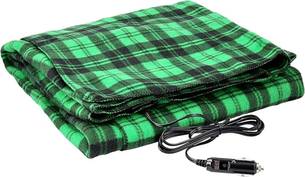 car travel heated blanket