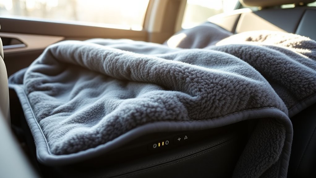 car trip heated blanket considerations