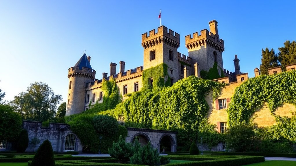castle tours and wine tastings