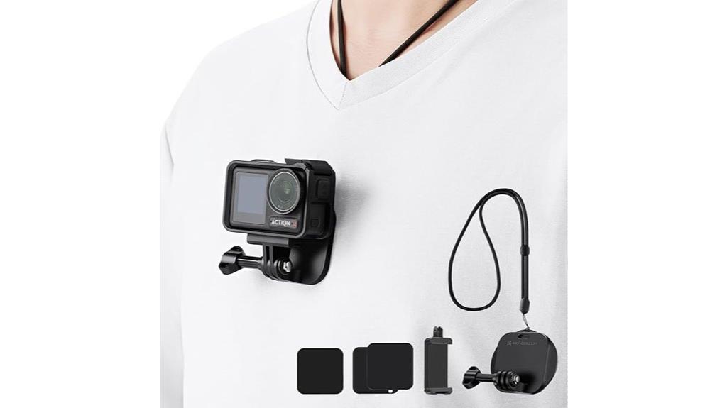 chest mount for action cameras