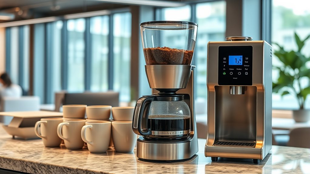 choosing office coffee machines