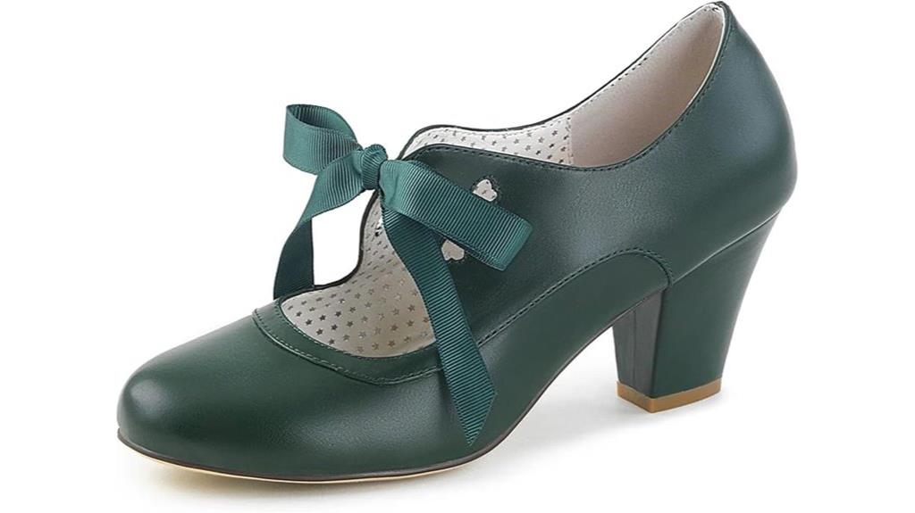 chunky heel heart design