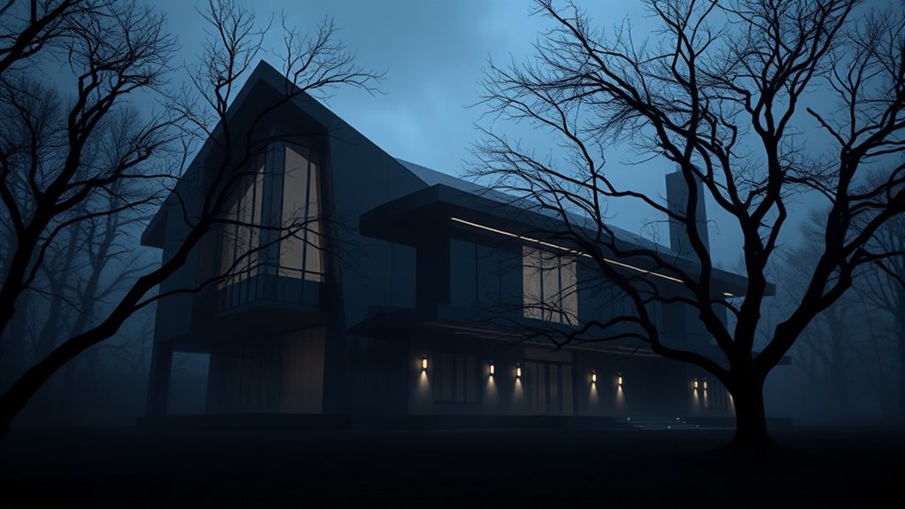 cinema influences haunted house themes