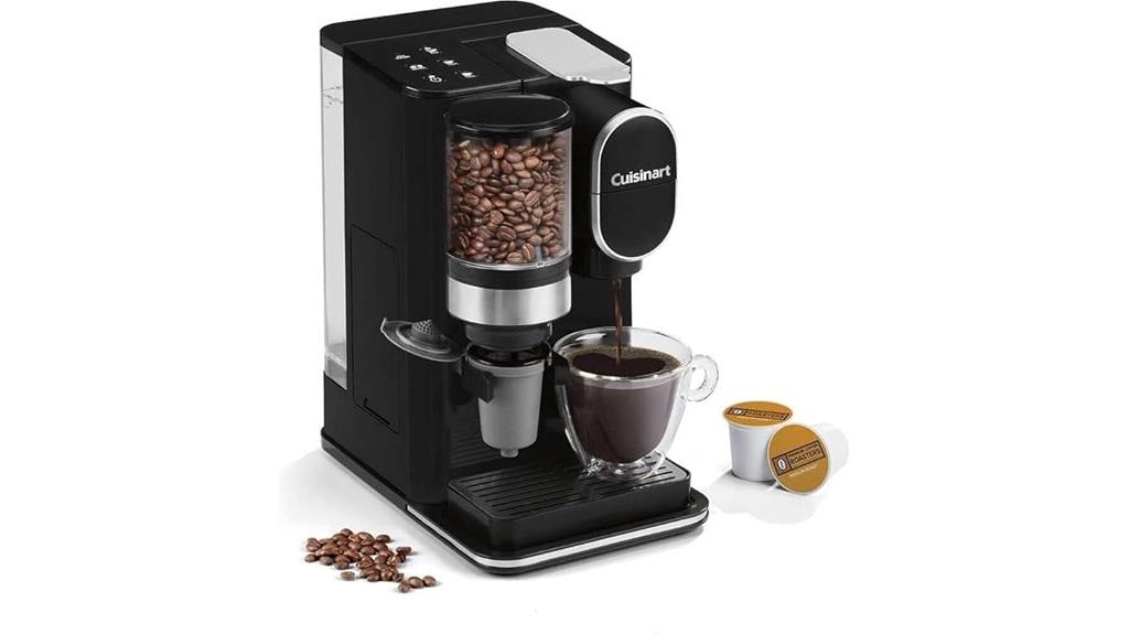 coffee maker with grinder