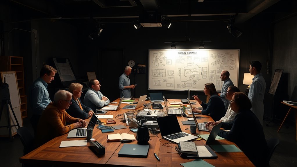 collaborative paranormal documentary team