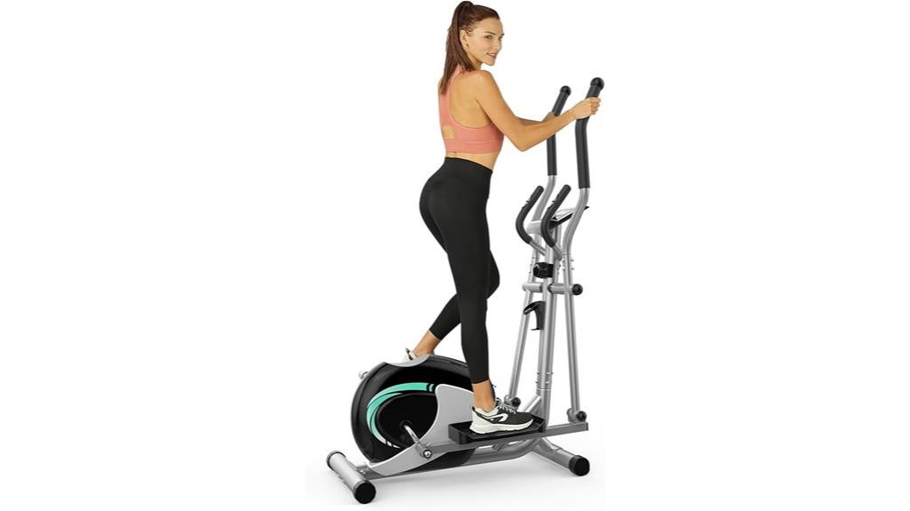 compact elliptical exercise bike