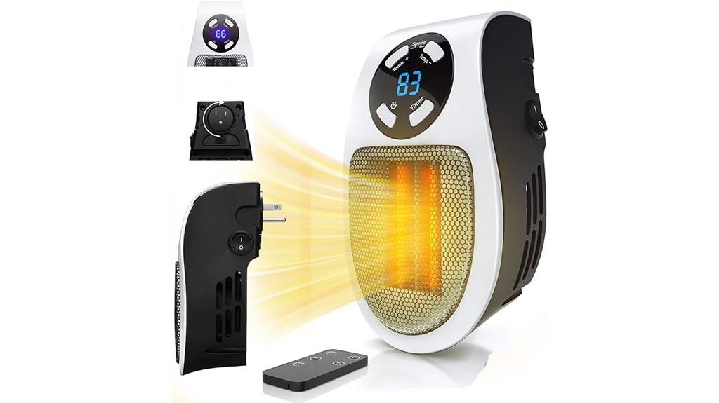 compact heater with thermostat