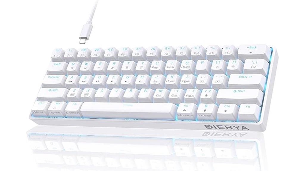 compact mechanical keyboard design