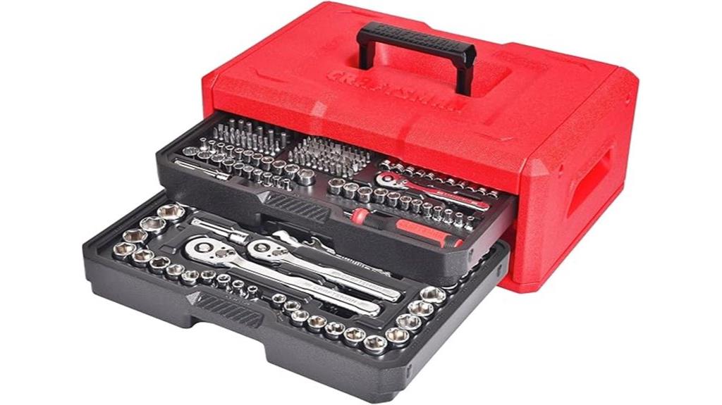 complete 256 piece toolbox set
