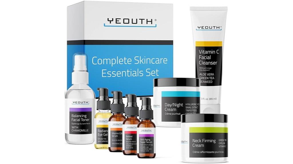 complete 8 piece skincare kit