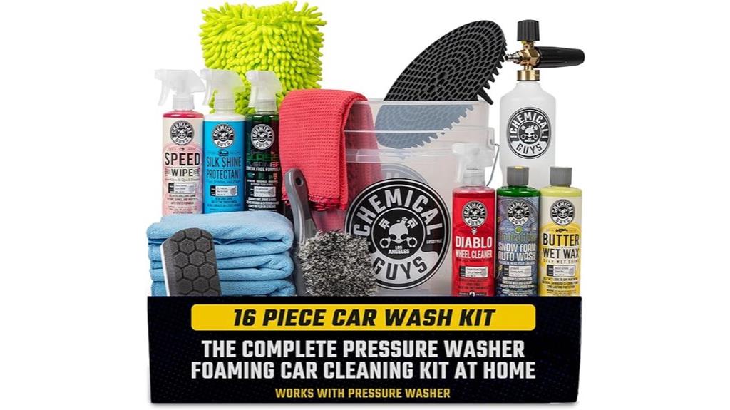 complete car cleaning kit