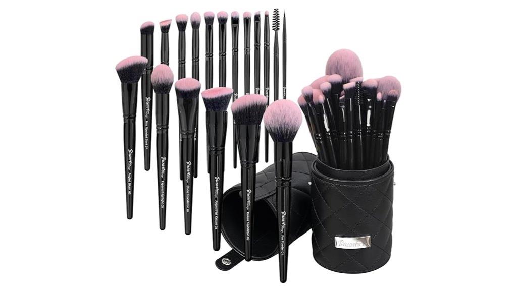 complete makeup brush kit