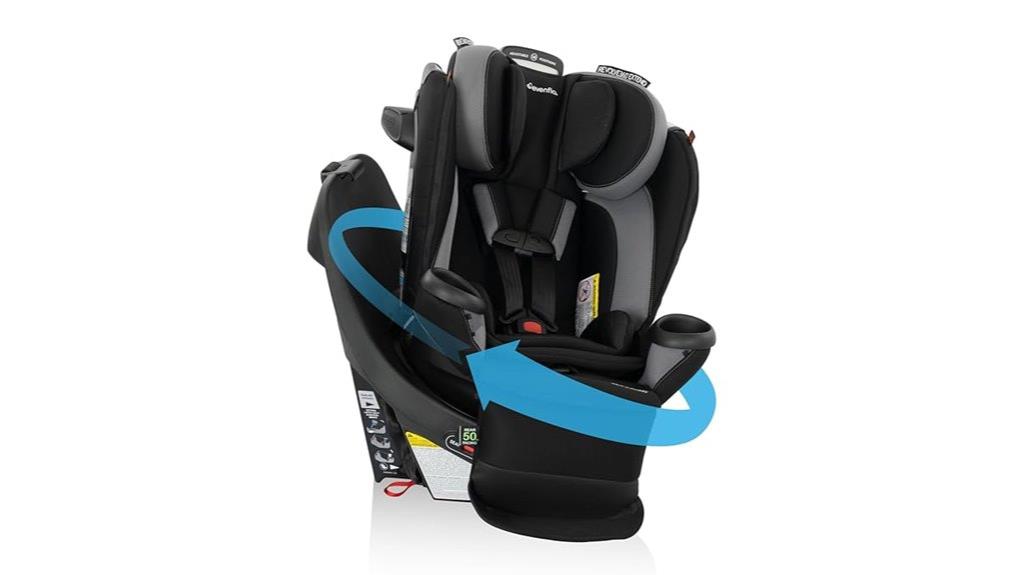 convertible car seat extend