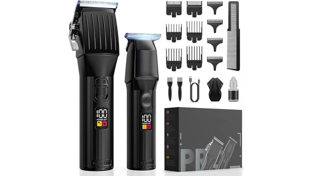 cordless grooming kit led