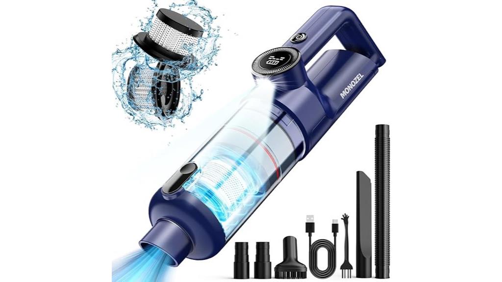 cordless handheld vacuum cleaner