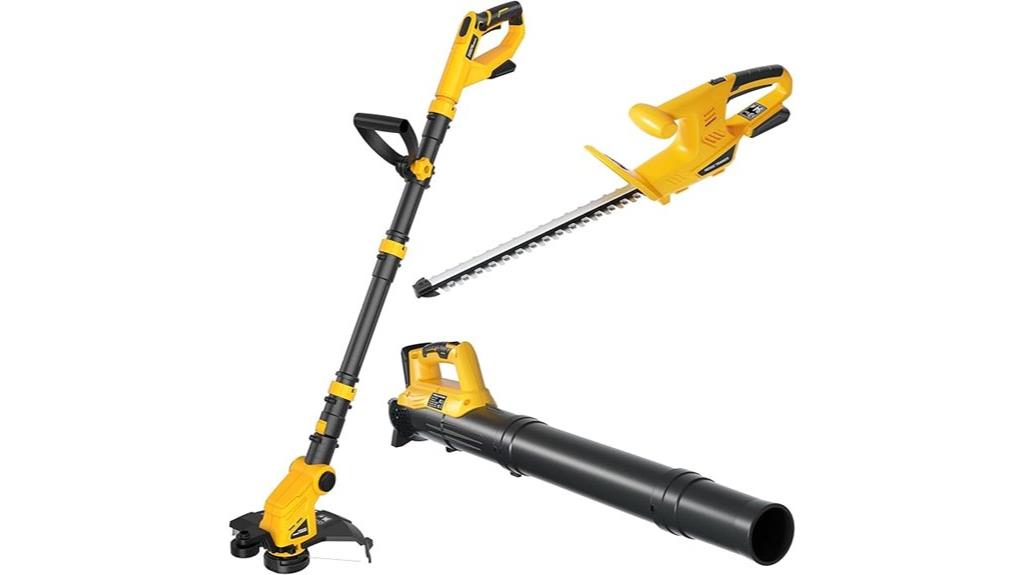cordless trimmer and blower