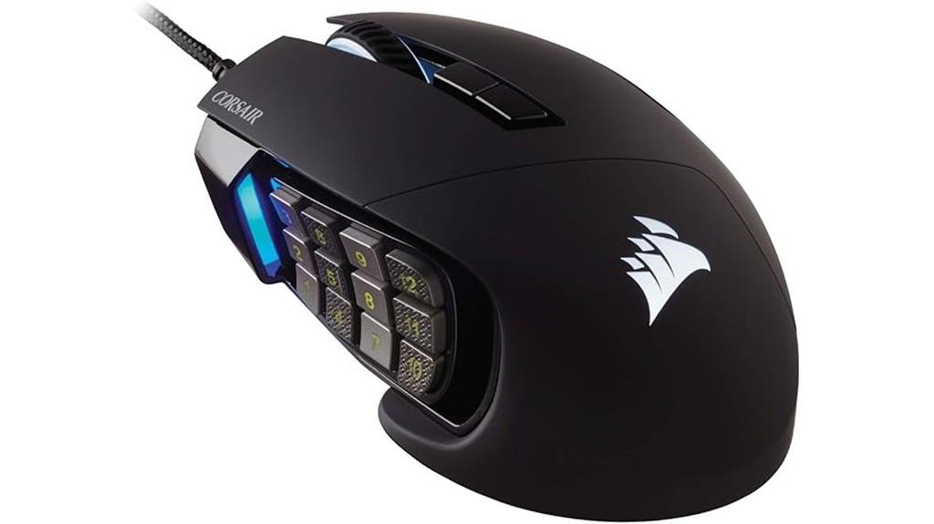 corsair gaming mouse features