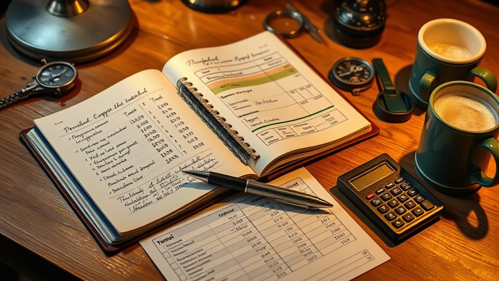 create and track detailed budget