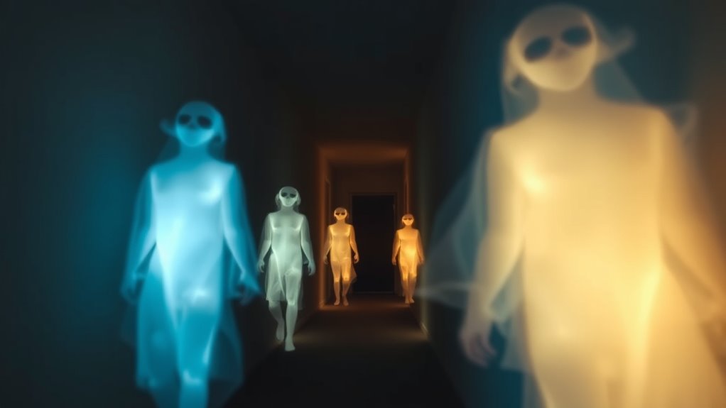 create eerie ghost footage