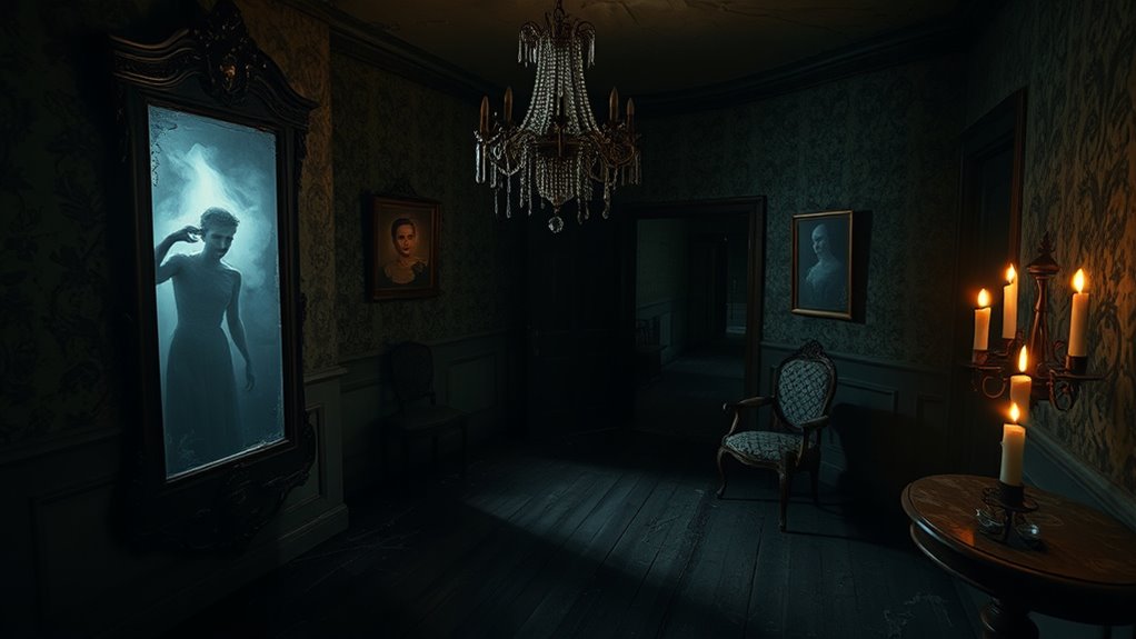 create immersive haunted environments