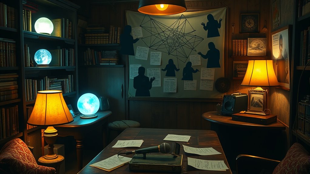 creating a paranormal community