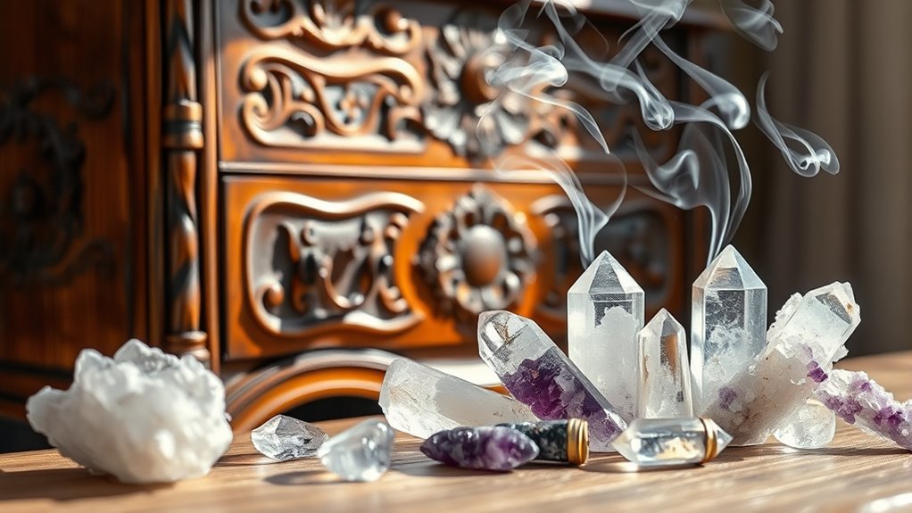 crystals enhance energy cleansing