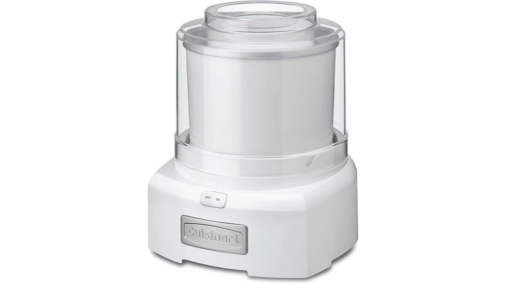cuisinart 1 5 quart ice cream maker