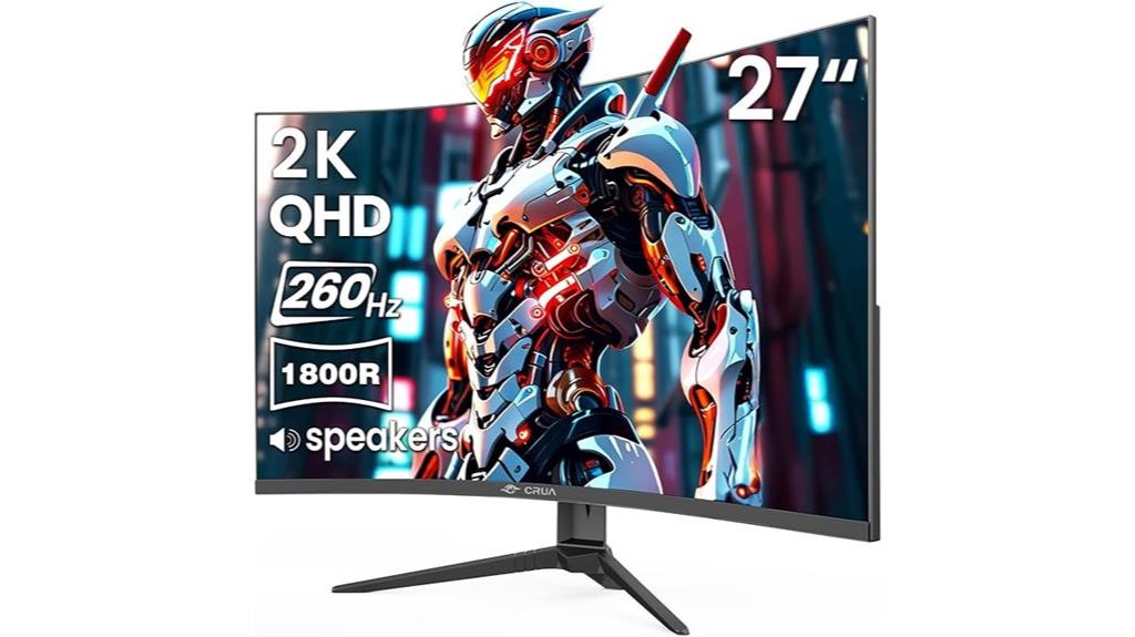 curved 27 inch gaming monitor
