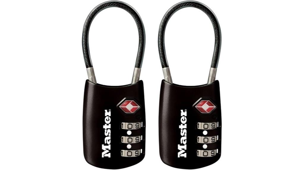 customizable tsa lock set