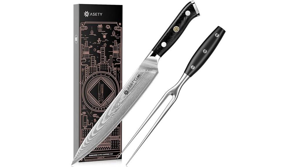 damascus full tang set