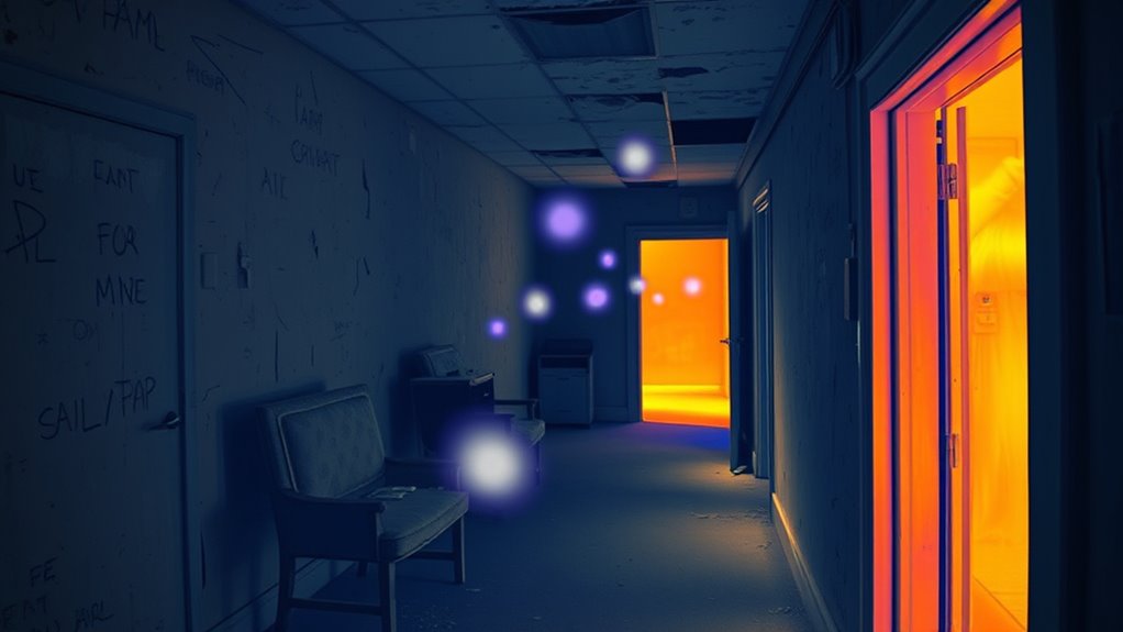 detecting infrared temperature variations