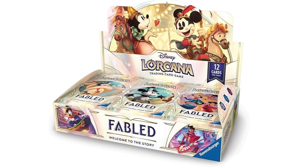 disney lorcana booster display
