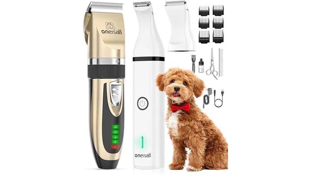 dog grooming cordless kit