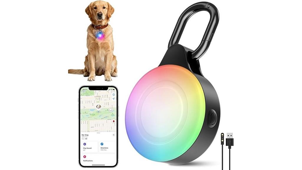 dog light with apple find